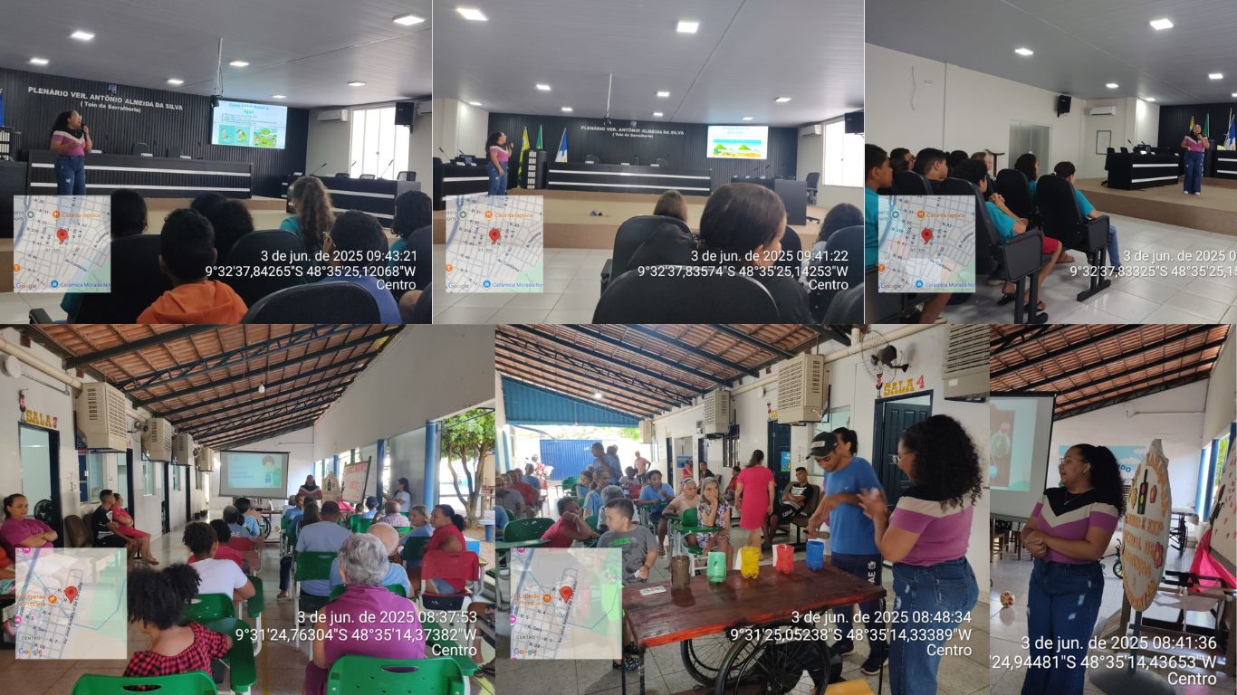 Prefeitura de Miranorte realiza palestras de educação ambiental com foco em resíduos e uso da água